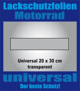 Lackschutz-Set universal 20 x 100 cm transparent